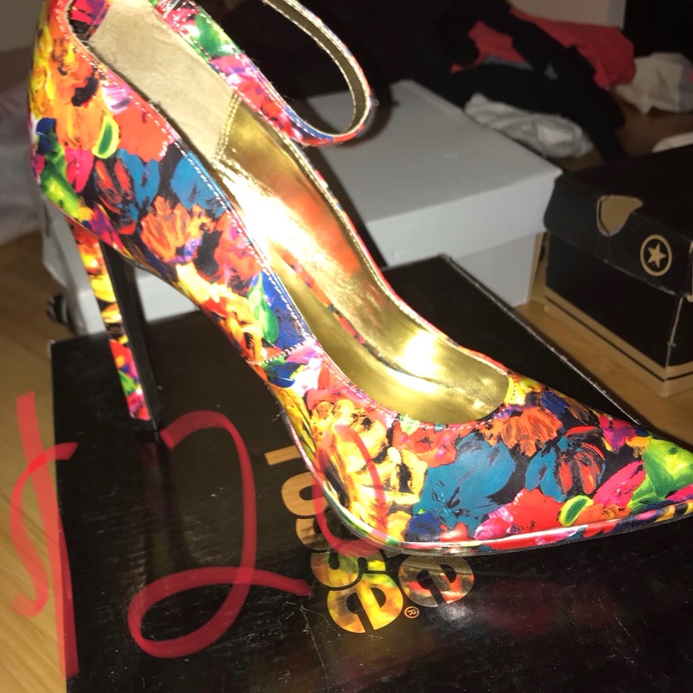 Heels 8. Worn once from Charlotte Russe